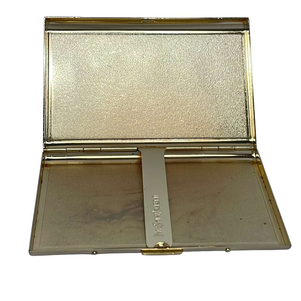 Saint Laurent YvesSaintLaurent Accessory Case Gold Black Bordeaux - Picture 3 of 4